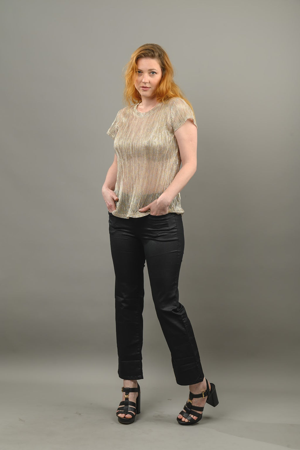 Miami Nicky Sparkle Fleece Top