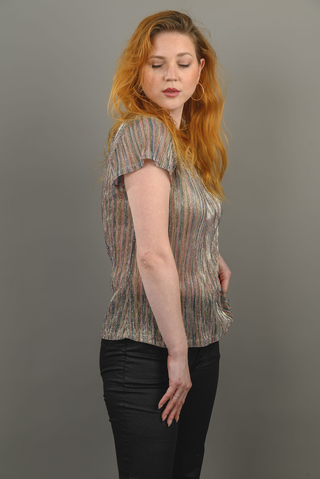 Miami Nicky Sparkle Fleece Top