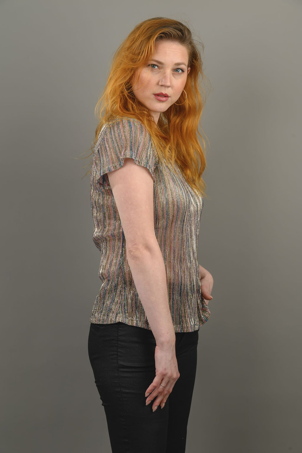 Miami Nicky Sparkle Fleece Top