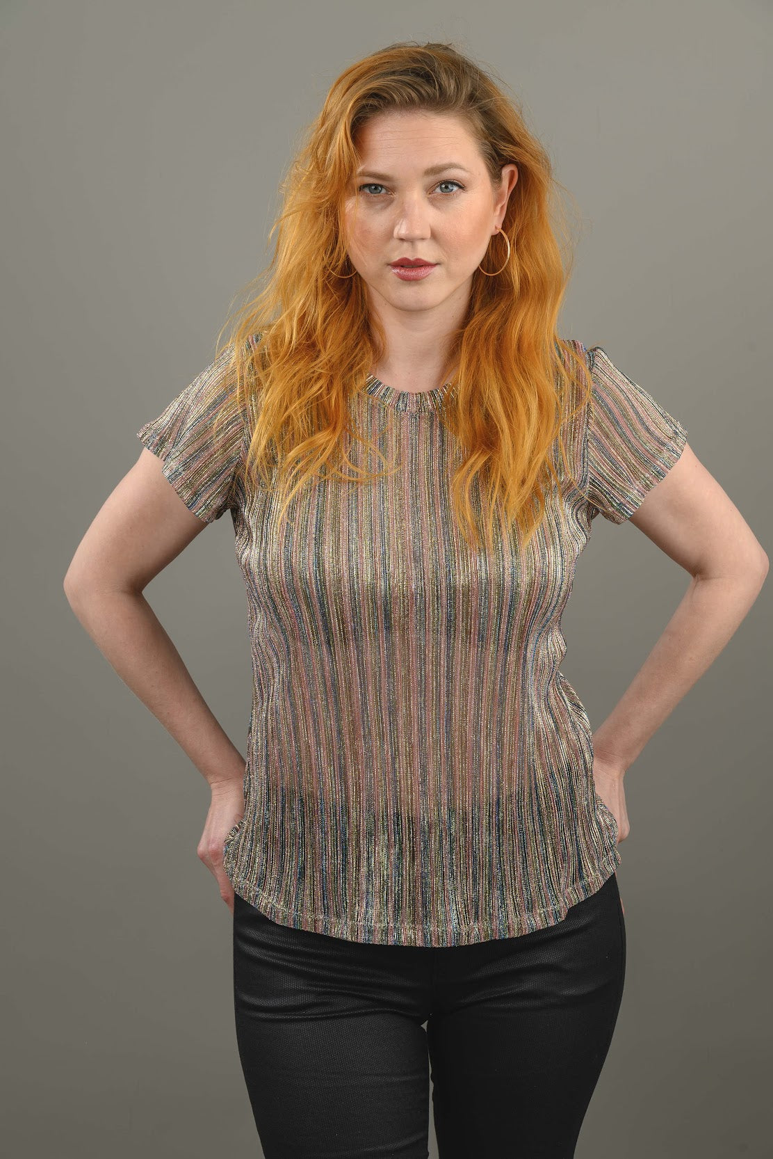 Miami Nicky Sparkle Fleece Top