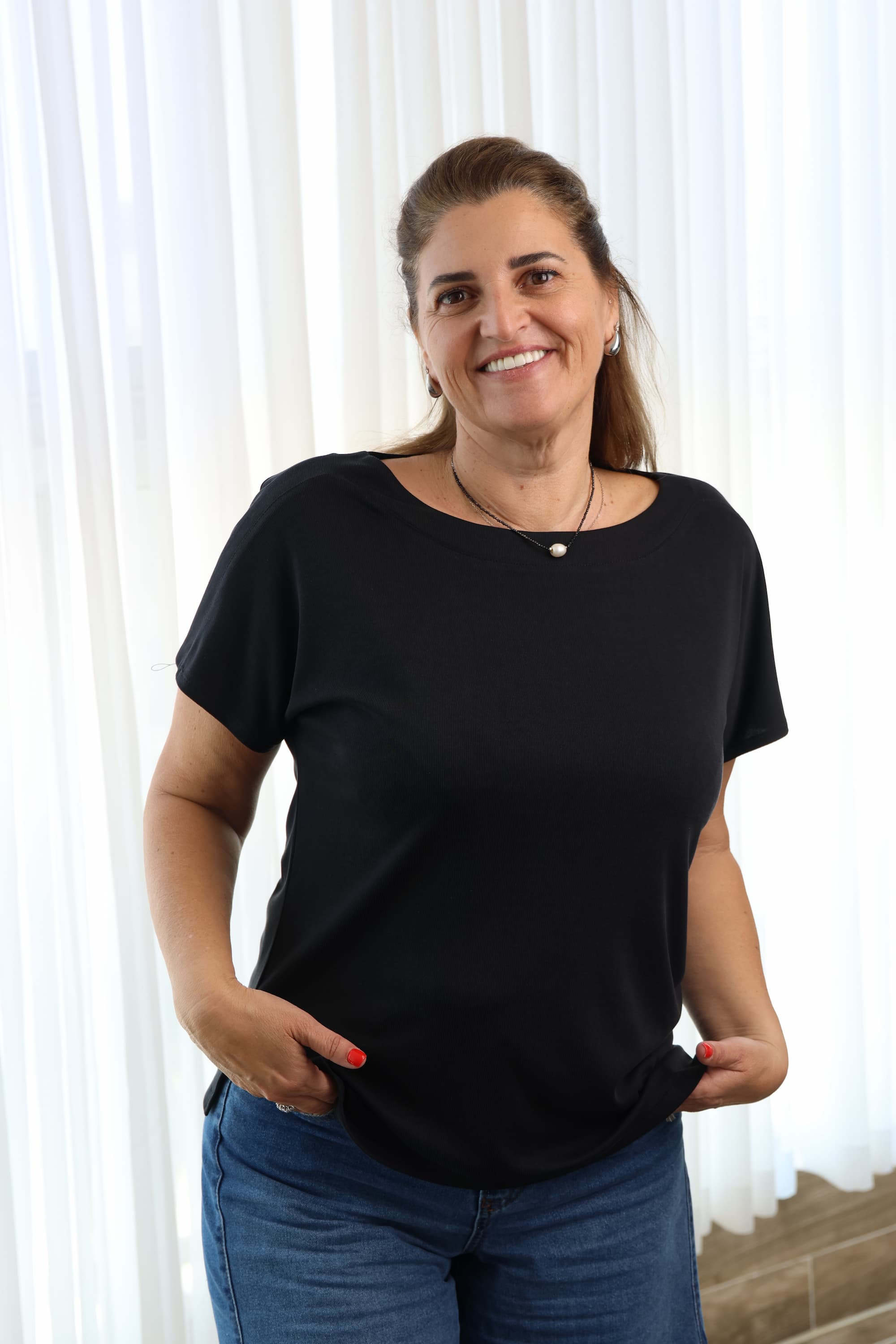  חולצה Dorit לנשים  oz capsule Basic בייסיק בגדי מעצבים