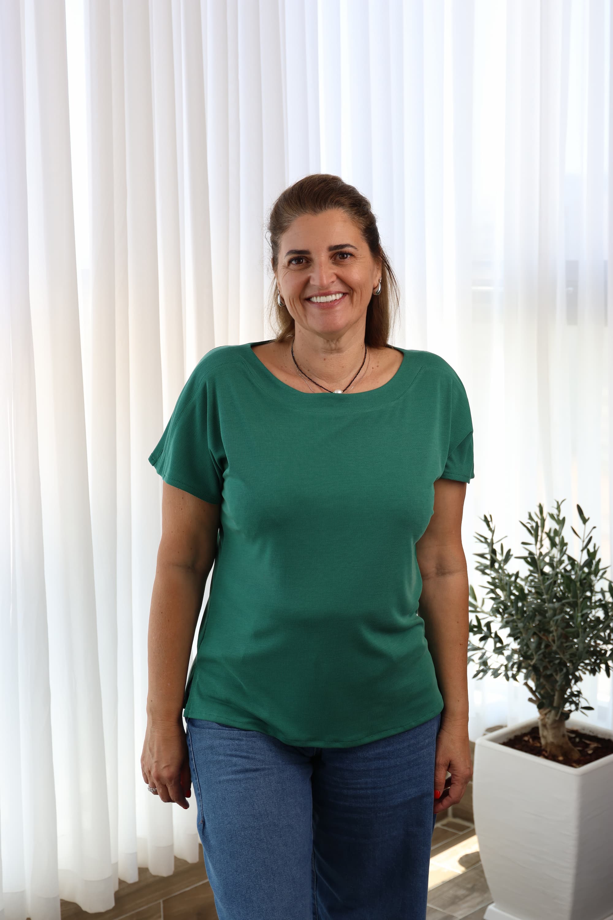  חולצה Dorit לנשים  oz capsule Basic בייסיק בגדי מעצבים