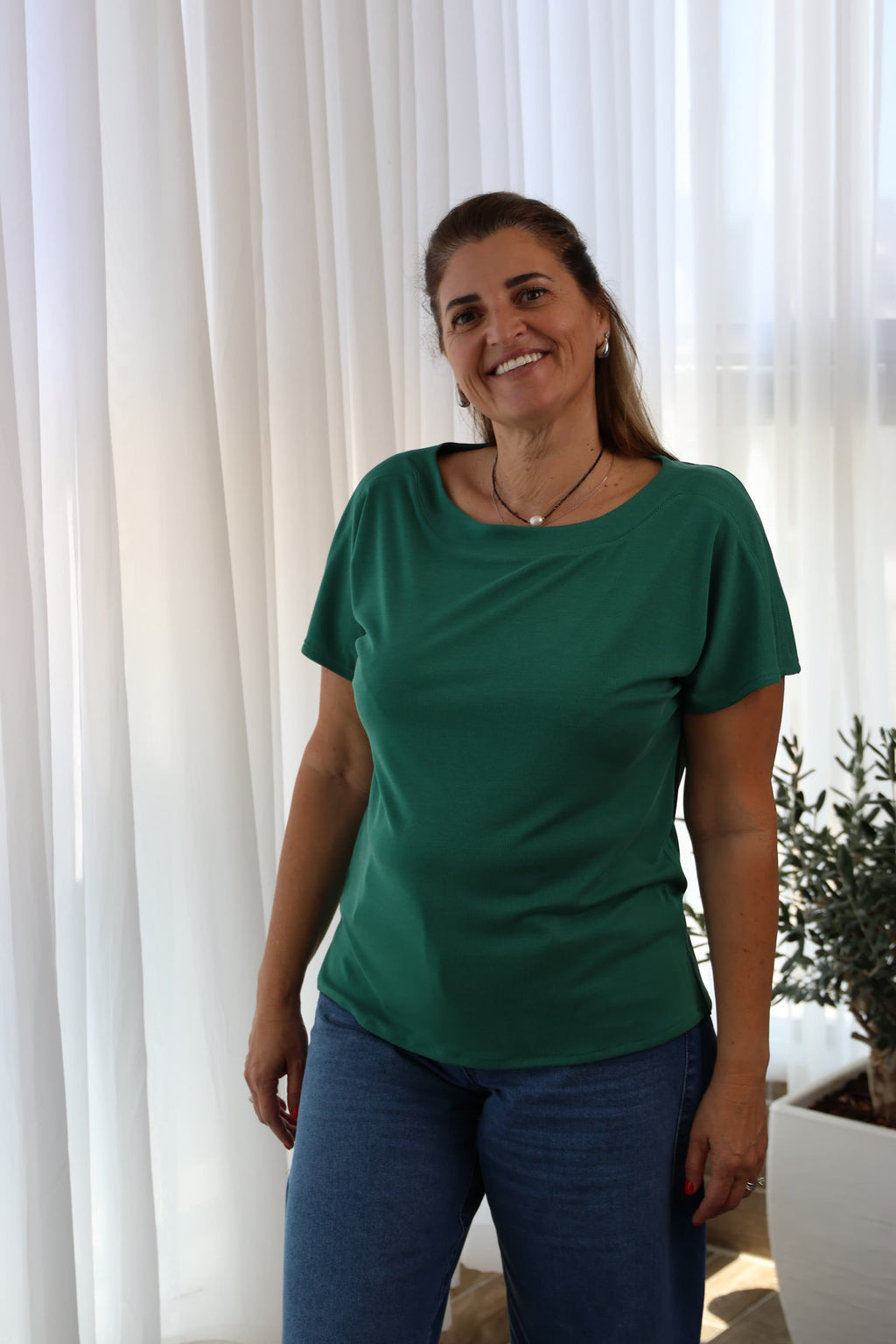  חולצה Dorit לנשים  oz capsule Basic בייסיק בגדי מעצבים