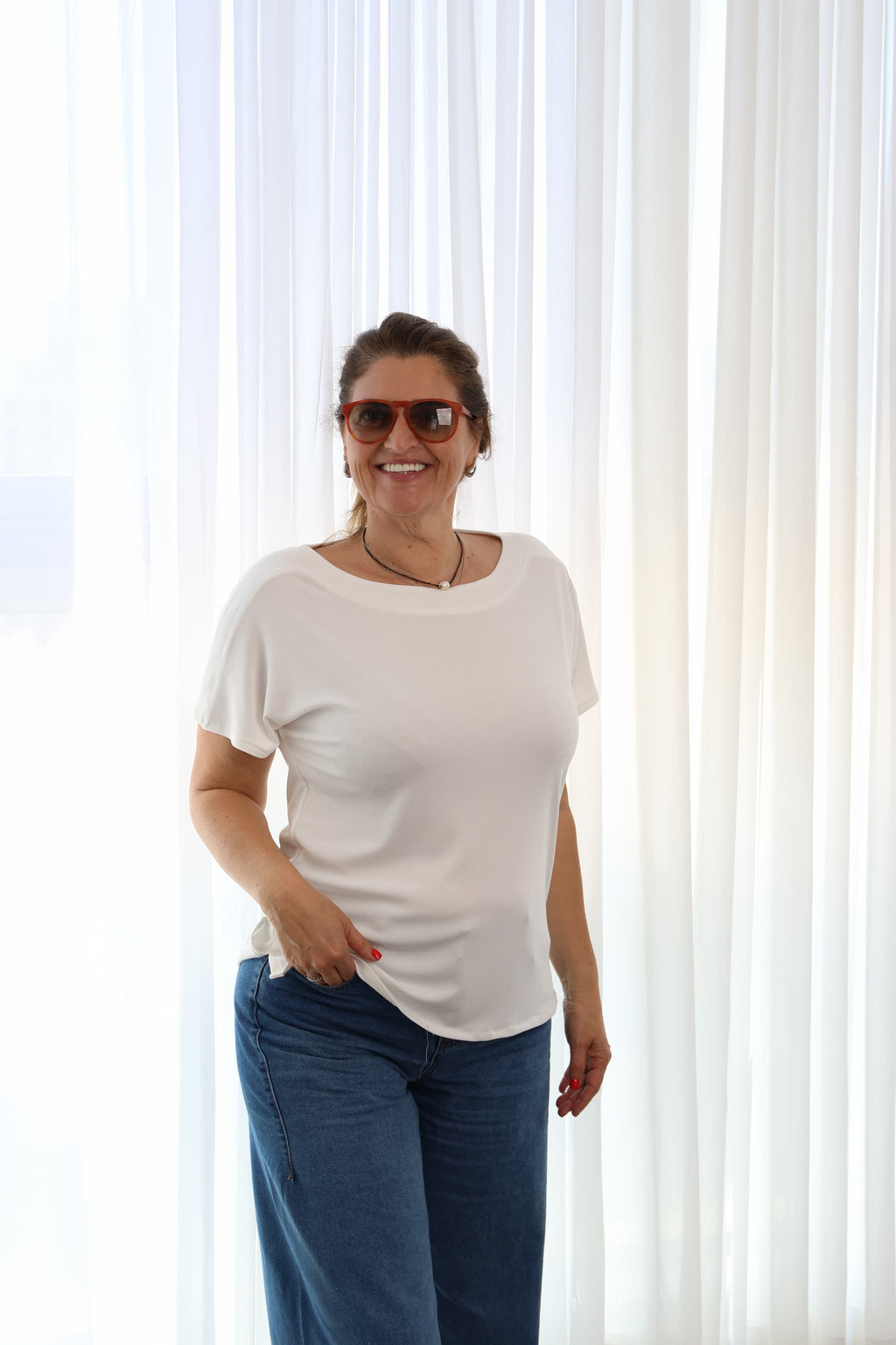  חולצה Dorit לנשים  oz capsule Basic בייסיק בגדי מעצבים